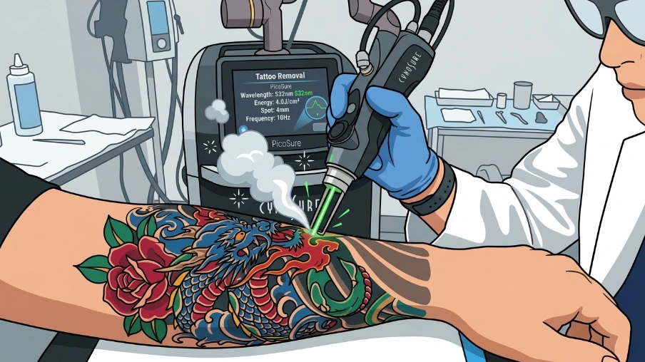 Removal is only for people who regret the tattoo